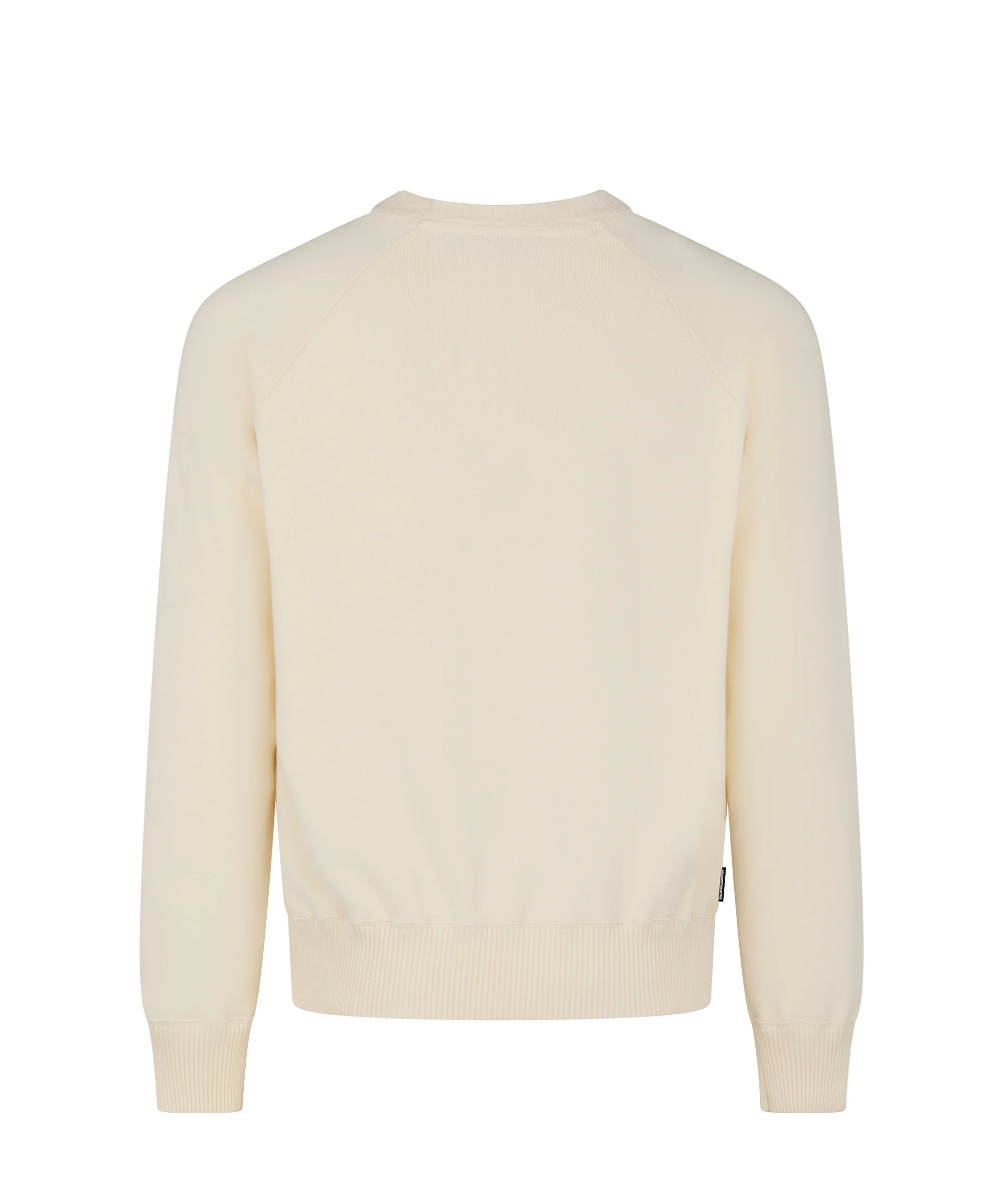 Aquascutum Active Cotton Knit Crewneck Sweater - Old White