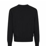 Aquascutum Active Cotton Knit Crewneck Sweater - Black