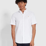 Farah Brewer Short Sleeve Shirt - White