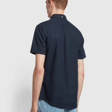 Farah Brewer Short Sleeve Shirt - Navy