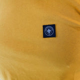 Three-Stroke Minimum T-Shirt - Mustard