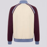 Sergio Tacchini Ghibli Piquet Track Top - Italian Straw/Huckleberry