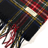 IN THE BOX Tartan Scarf - Navy