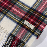 IN THE BOX Tartan Scarf - Ivory