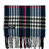Three-Stroke Vidar Scarf - Navy