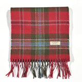 IN THE BOX Tartan Scarf - Red