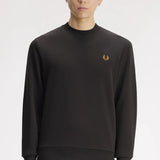 Fred Perry Crew Neck Sweatshirt - Anchor Grey/Gold