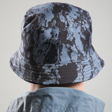 Marshall Artist Camo Fleece Reversible Bucket Hat - Black Camo