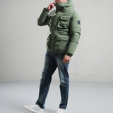 Marshall Artist Hawksley Parka - Khaki