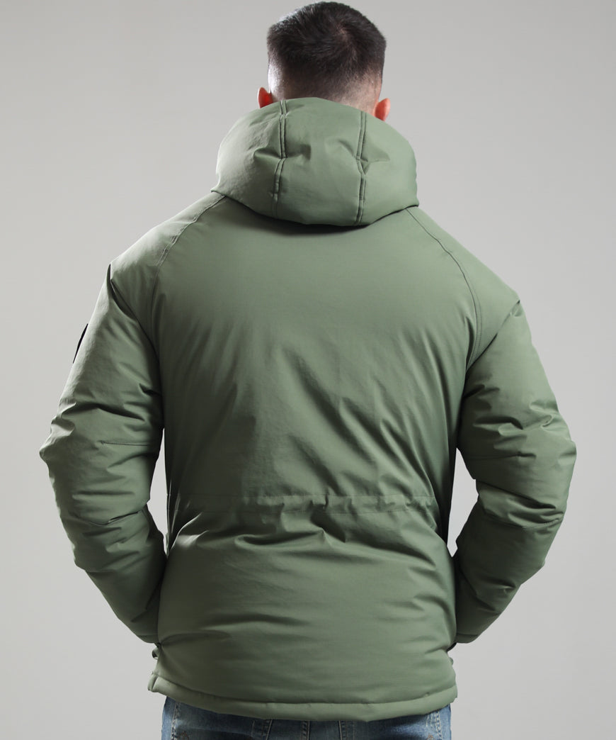 Marshall Artist Hawksley Parka - Khaki