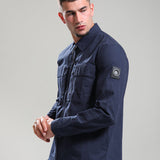 Marshall Artist Stratton Overshirt - Navy