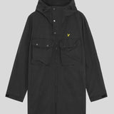 Lyle & Scott Water Resistant Guard Parka - Jet Black