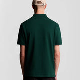 Lyle & Scott Plain Polo Shirt - Dark Green