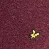 Lyle & Scott Lambswool Blend Crew Neck Jumper - Beetroot Marl