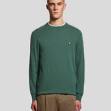 Lyle & Scott Cotton Crew Neck Jumper - Everglade