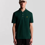Lyle & Scott Plain Polo Shirt - Dark Green