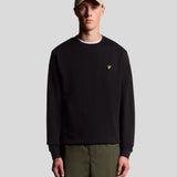 Lyle & Scott Crew Neck Sweatshirt - Jet Black