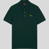 Lyle & Scott Plain Polo Shirt - Dark Green