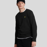 Lyle & Scott Crew Neck Sweatshirt - Jet Black