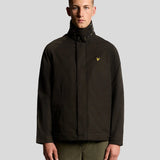 Lyle & Scott Tartan Lined Hunting Jacket - Jet Black