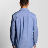 Lyle & Scott Twin Stripe Shirt - Lucid Blue/White