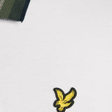 Lyle & Scott Tartan Collar Polo Shirt - White