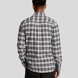 Lyle & Scott Check Flannel Shirt - Dark Navy