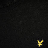 Lyle & Scott Cotton Merino Turtleneck Jumper - Jet Black