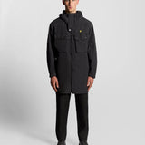 Lyle & Scott Water Resistant Guard Parka - Jet Black