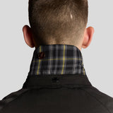 Lyle & Scott Tartan Lined Hunting Jacket - Jet Black