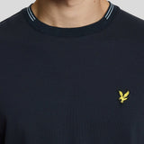 Lyle & Scott Fine Tipped T-Shirt - Dark Navy