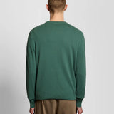 Lyle & Scott Cotton Crew Neck Jumper - Everglade