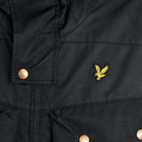 Lyle & Scott Waxed Guard Parka - Jet Black