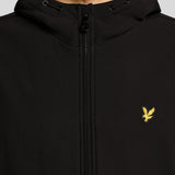 Lyle & Scott Fleece Back Softshell Jacket - Jet Black
