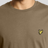 Lyle & Scott Plain T-Shirt - Khaki Ash