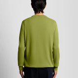 Lyle & Scott Cotton Crew Neck Jumper - Shrub Green