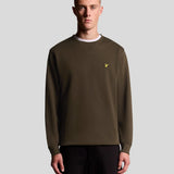 Lyle & Scott Crew Neck Sweatshirt - Olive