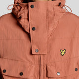 Lyle & Scott Water Resistant Guard Parka  - Brick