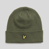 Lyle & Scott Cotton Merino Beanie - Deep Depths
