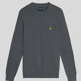 Lyle & Scott Cotton Merino Crew Neck Jumper - Shadow
