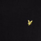 Lyle & Scott Relaxed Cotton Merino Crew Neck Jumper - Black