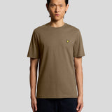 Lyle & Scott Plain T-Shirt - Khaki Ash
