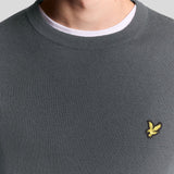 Lyle & Scott Cotton Merino Crew Neck Jumper - Shadow