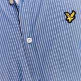 Lyle & Scott Twin Stripe Shirt - Lucid Blue/White