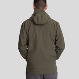 Lyle & Scott Zip Through Hooded Jacket - Olive