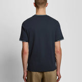 Lyle & Scott Fine Tipped T-Shirt - Dark Navy