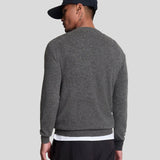 Lyle & Scott Lambswool Blend Crew Neck Jumper - Charcoal Marl