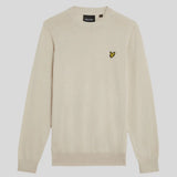 Lyle & Scott Cotton Merino Crew Neck Jumper - Cove