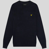 Lyle & Scott Cotton Crew Neck Jumper - Dark Navy