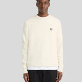Lyle & Scott Brushed Crew Neck Jumper - Putty